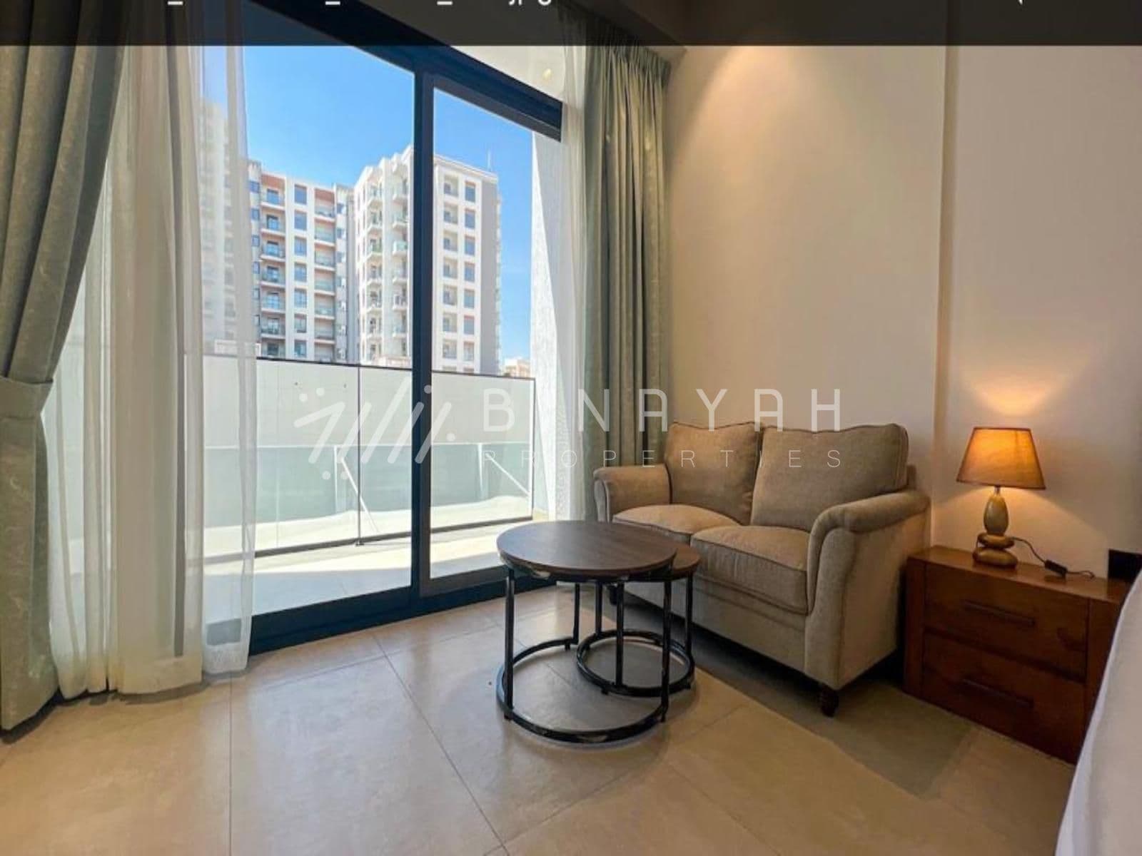 Spacious Studio Yearly Rent Fully Furnished
