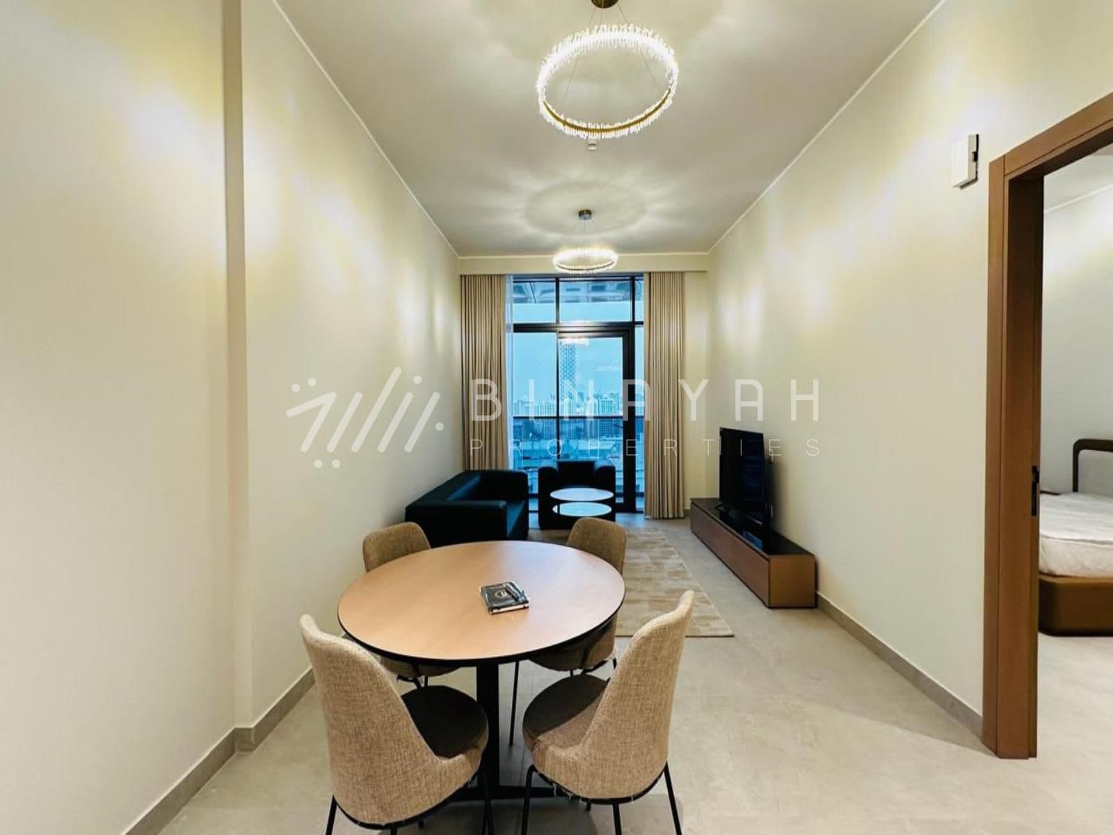 Brand New 1 Br Fully Furnished High Floor - 6