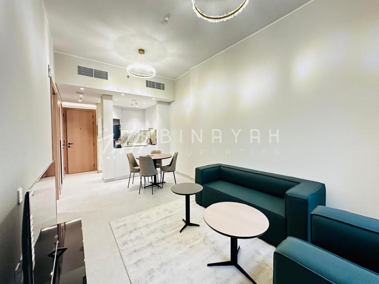 Brand New 1 Br Fully Furnished High Floor - 5