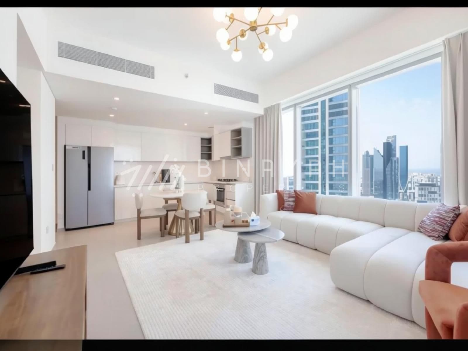 Beautiful Furnished High Floor Amazing Views