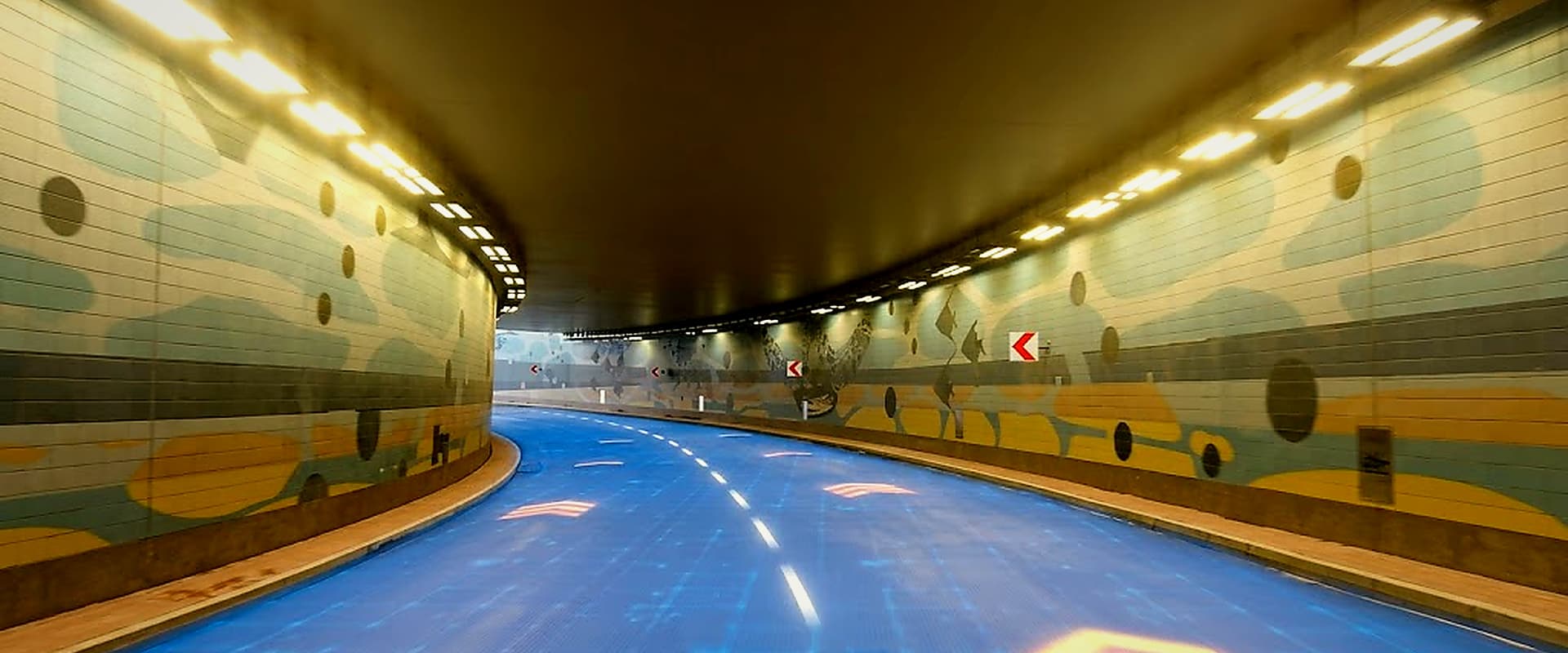 Dubai Tunnel Art: 40 Tunnels Mega Project