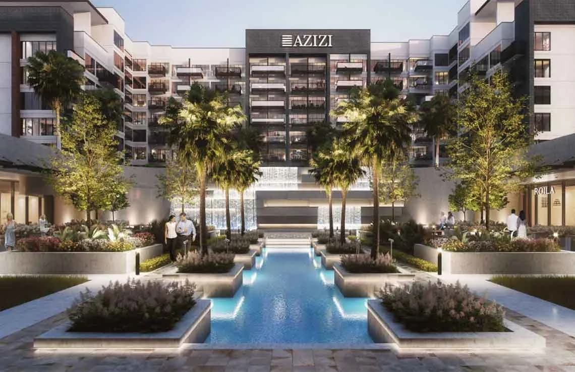 Azizi Beach Oasis 2 at Dubai Studio City video overview