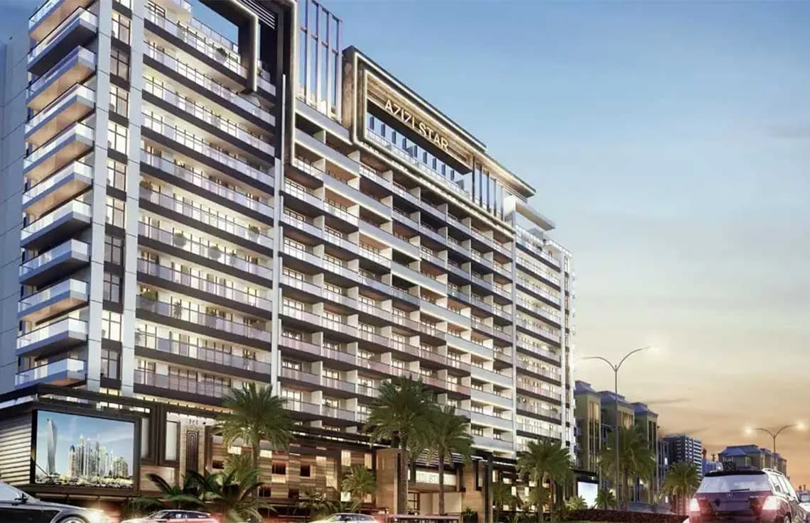 Azizi Star Residential Apartments at Al Furjan video overview