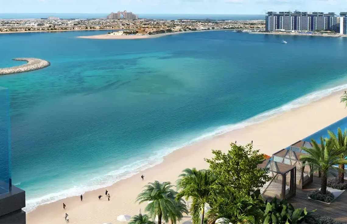 Beach Isle Tower 2 at Emaar Beachfront, Dubai video overview