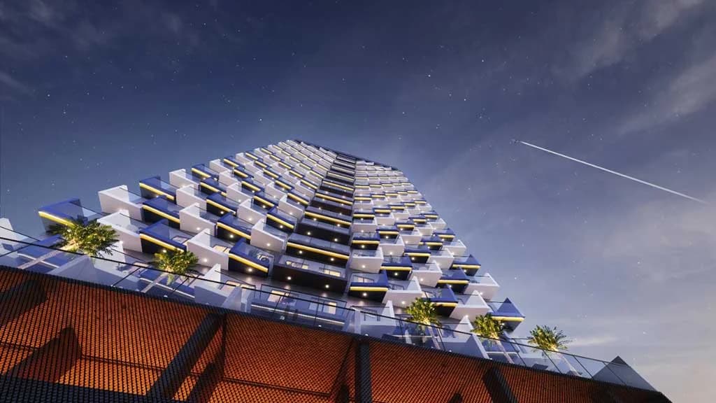 Binghatti Crest at Jumeirah Village Circle video overview