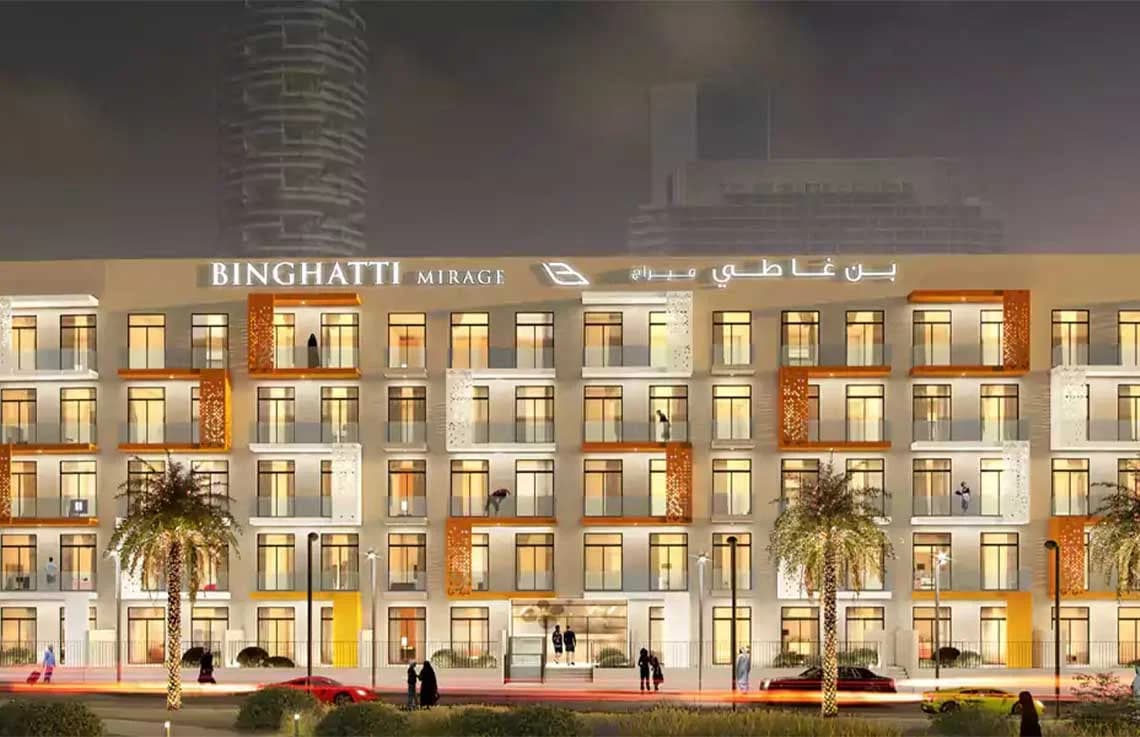 Binghatti Mirage at Jumeirah Village Circle video overview