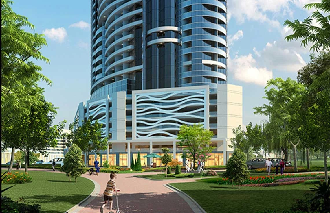 Blue Wave Tower at Dubailand video overview