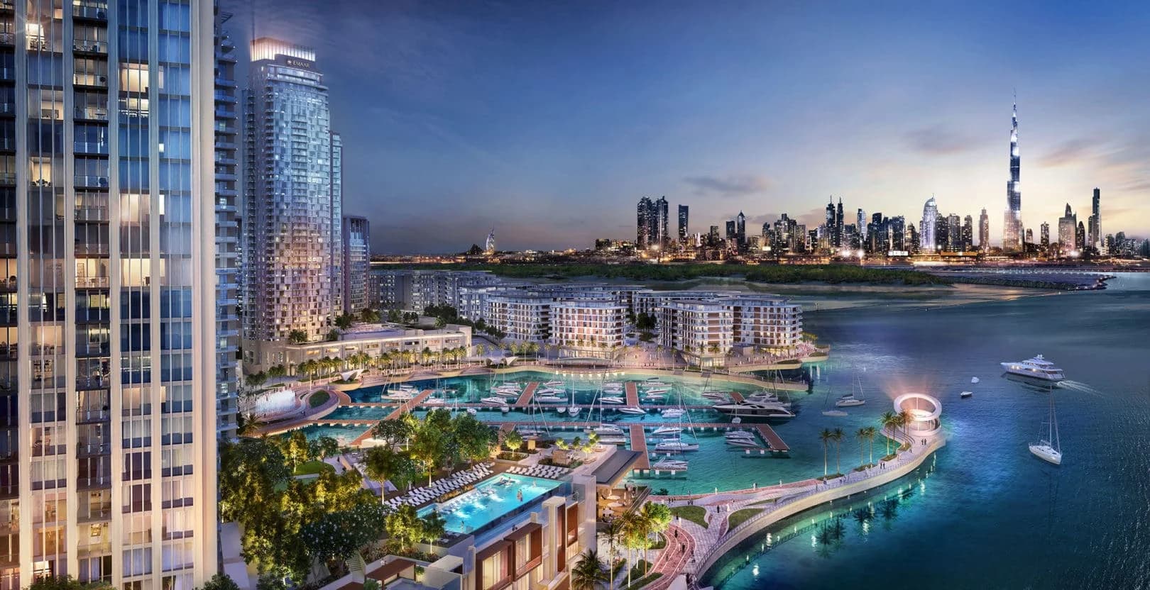 Central Park Apartments For Sale At Dubai Creek Harbour by Emaar video overview