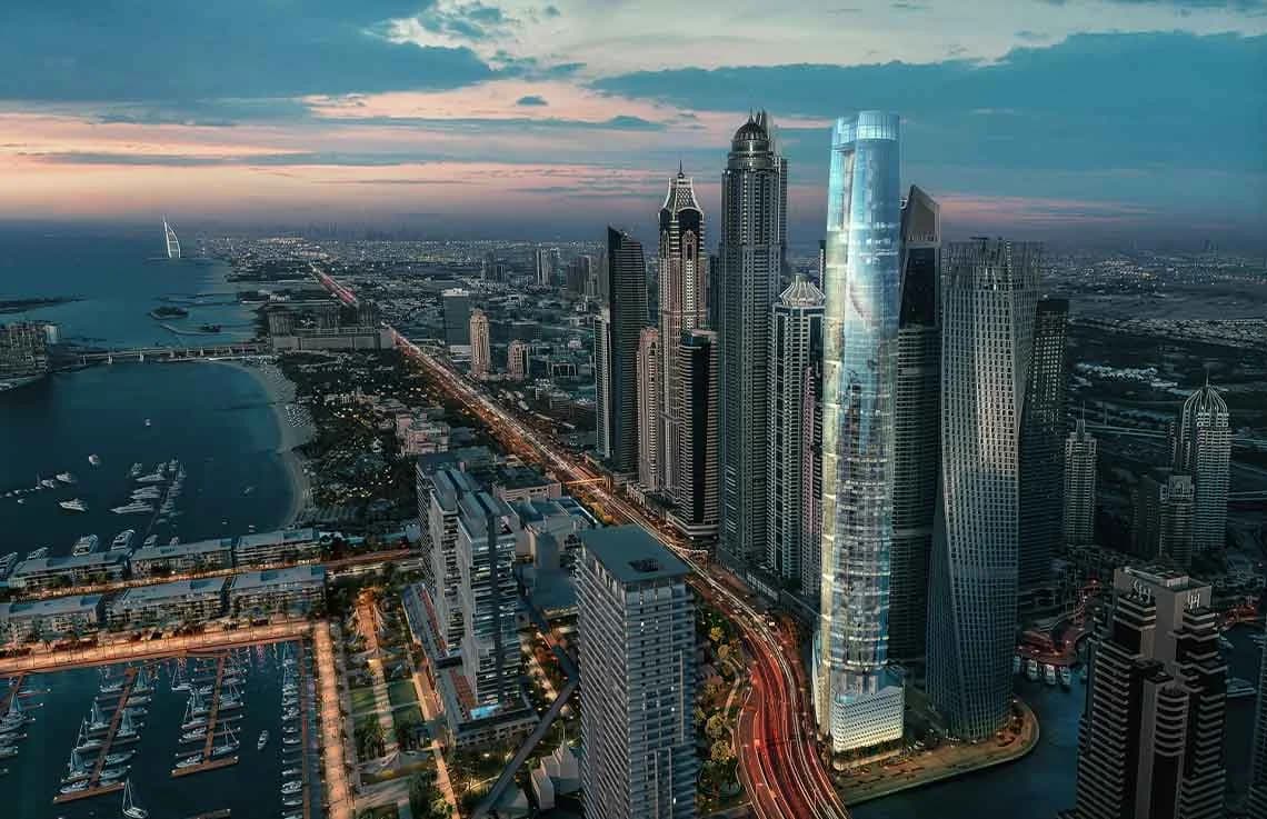Ciel Tower at Dubai Marina video overview