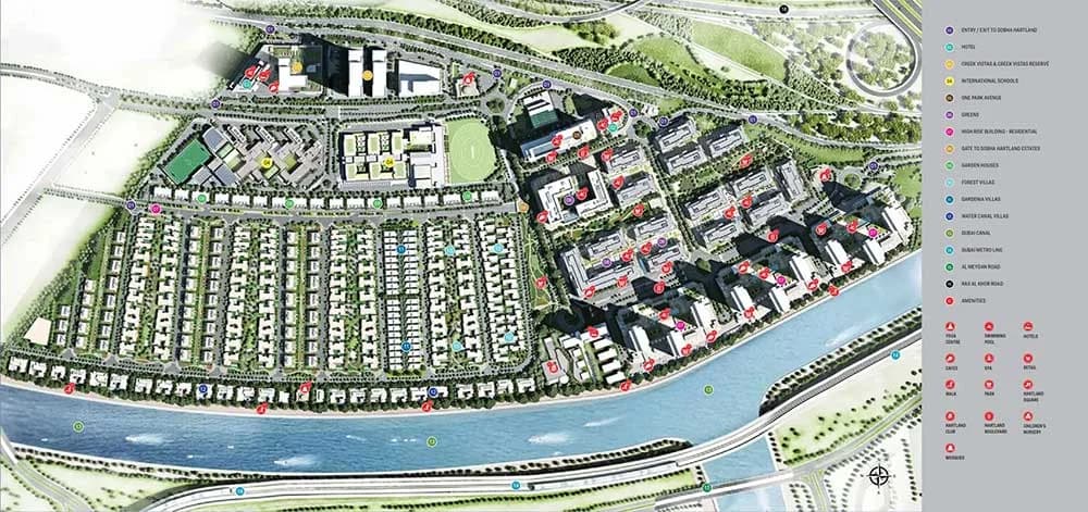 Creek Vistas Reserve in Sobha Hartland Dubai video overview