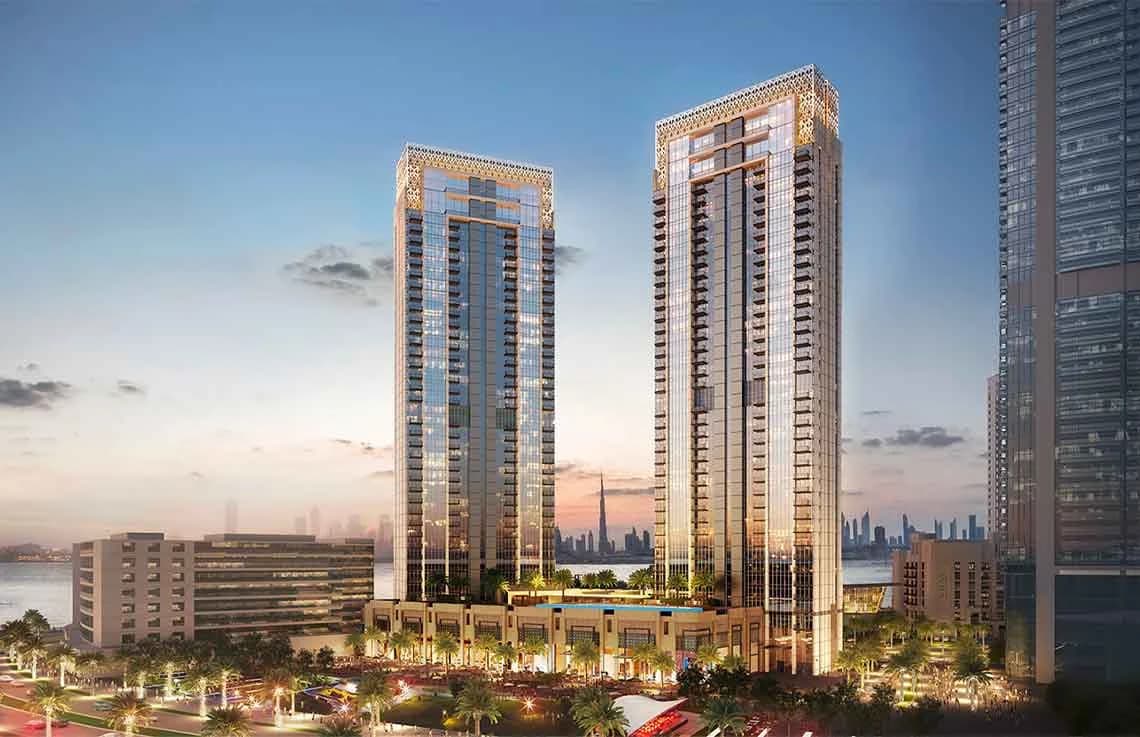 Creekside 18 Twin Towers by Emaar video overview