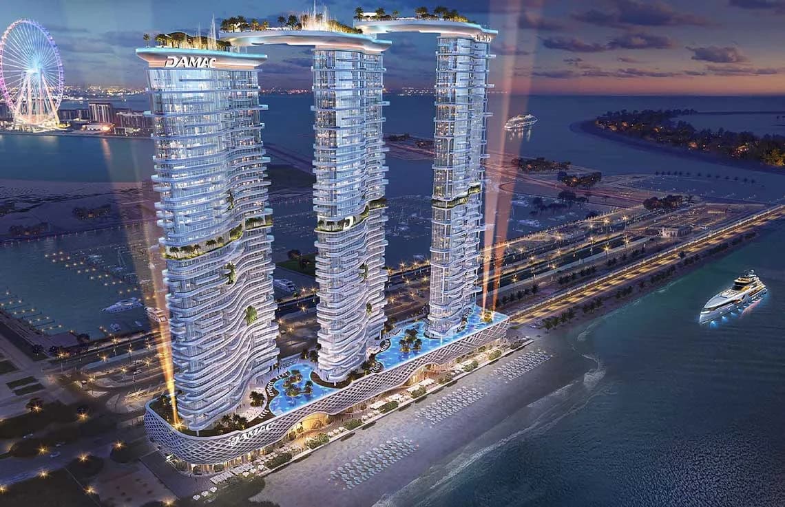 Damac Bay 2 by Cavalli at Dubai Harbour video overview