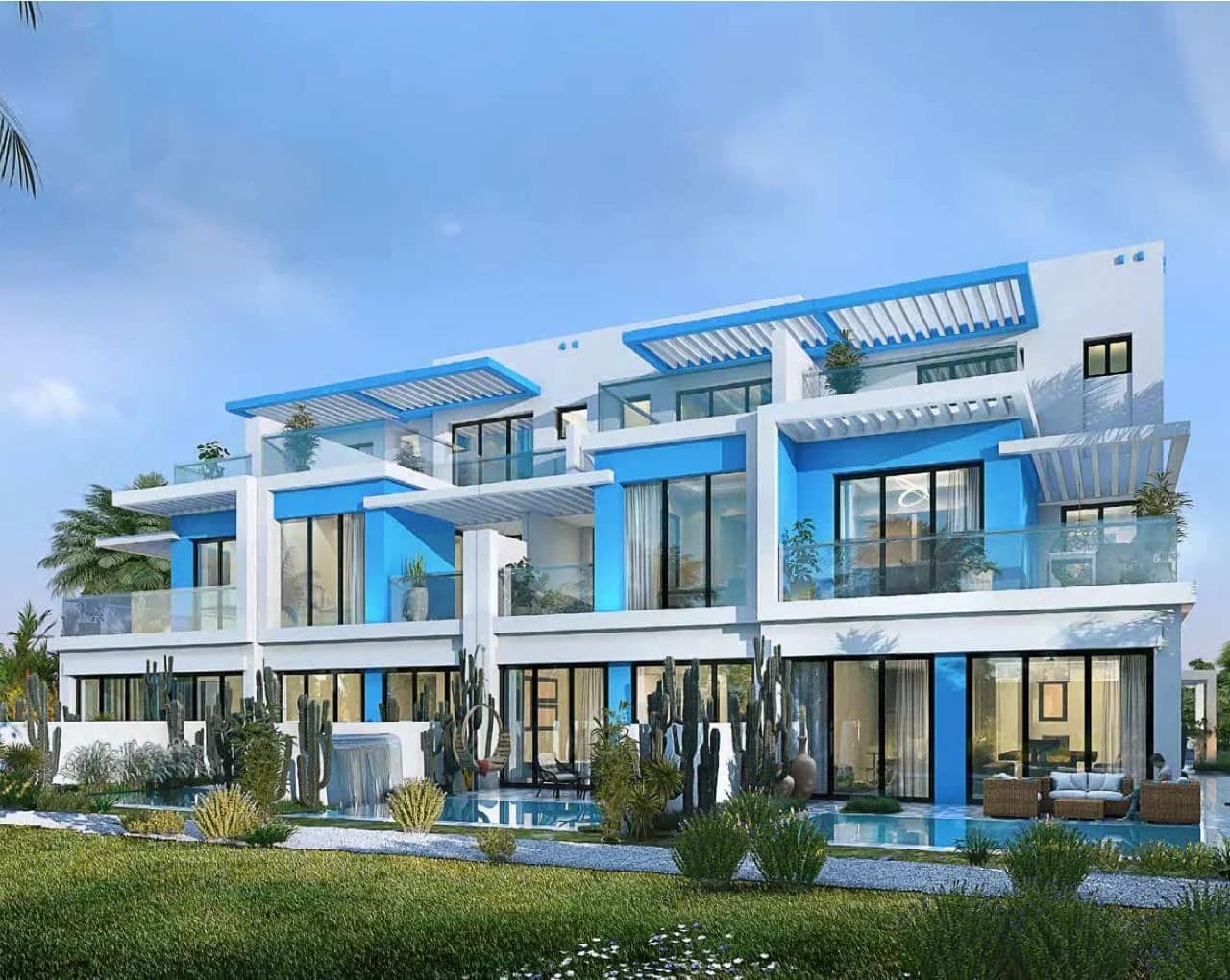 Costa Brava Damac Lagoons Townhouses For Sale video overview