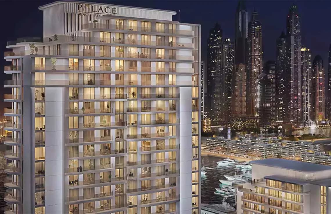Palace Beach Residence Tower 2 by Emaar video overview