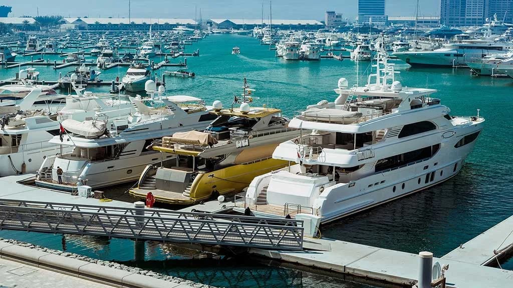 Rashid Yachts and Marina at Mina Rashid video overview