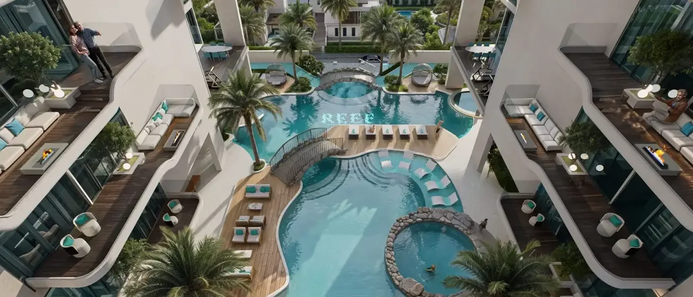 Reef 998 at Dubai Land Residence Complex video overview