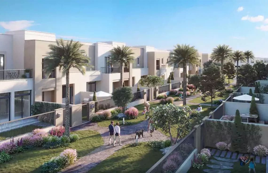 Reem Townhouses at Town Square Dubai video overview