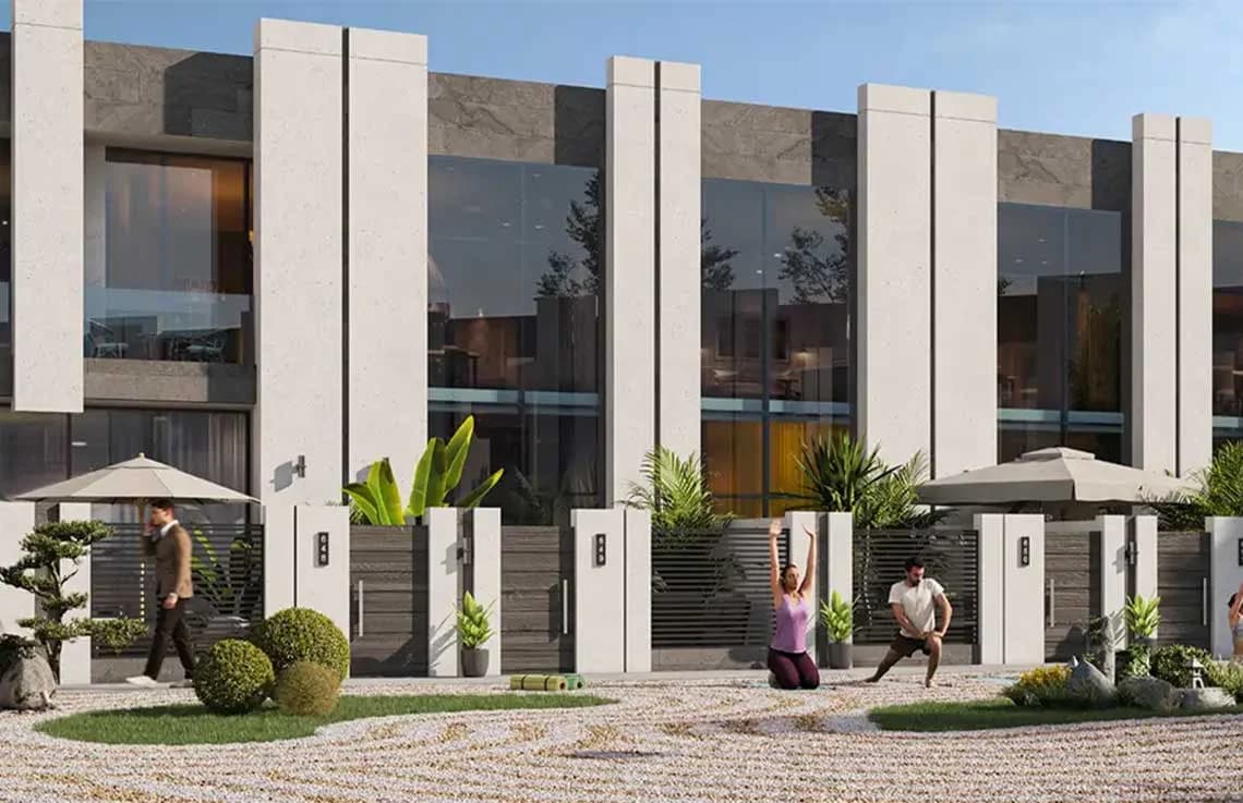 Reportage Village Townhouses in Dubailand video overview