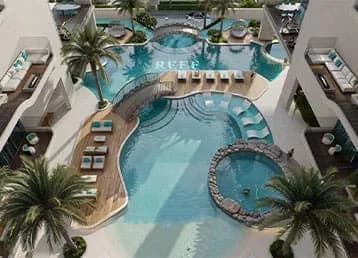 Sunken Balcony at Dubai Land Residence Complex video overview