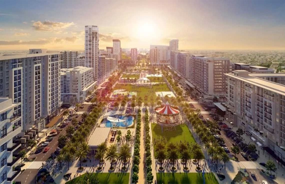 The Diplomat Residences at Town Square Dubai video overview