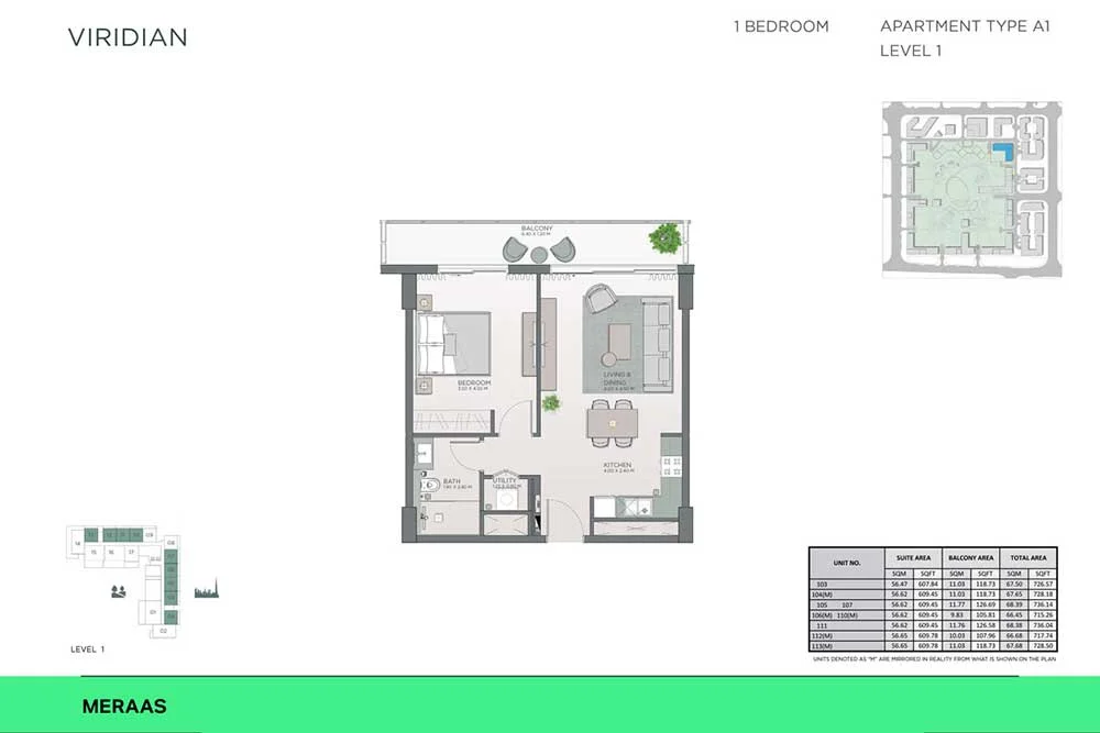 Viridian Central Park at City Walk by Meraas video overview