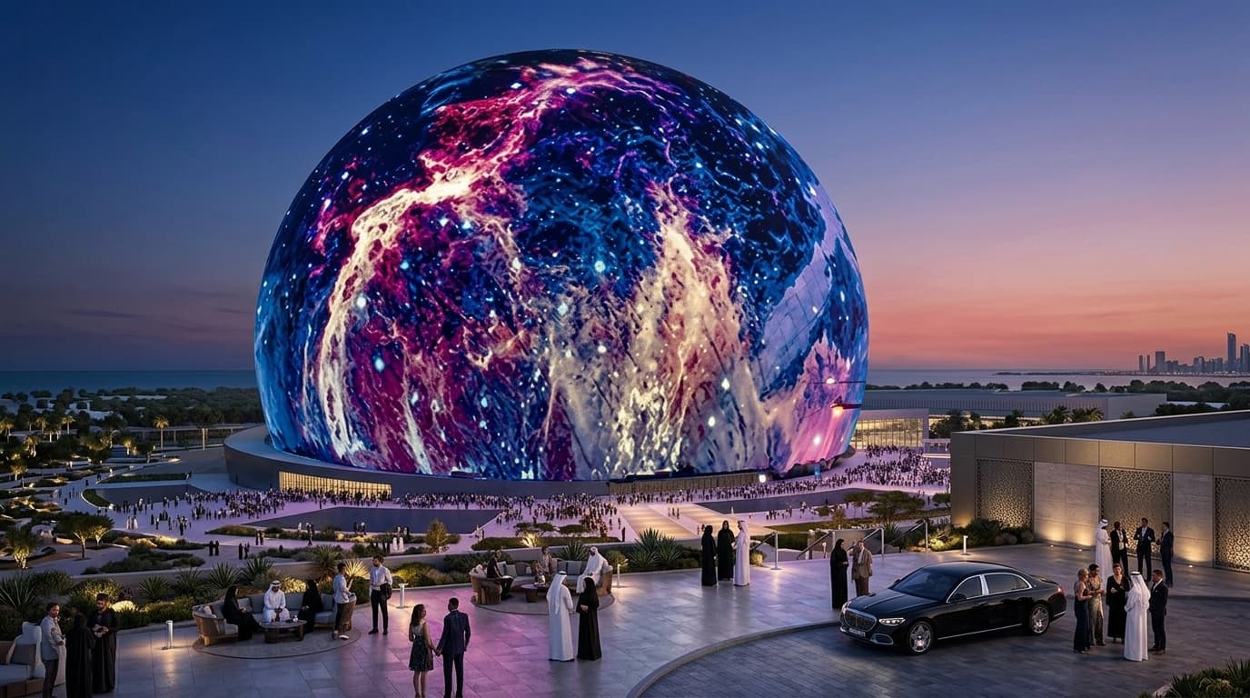 How much will Sphere Abu Dhabi cost to build?