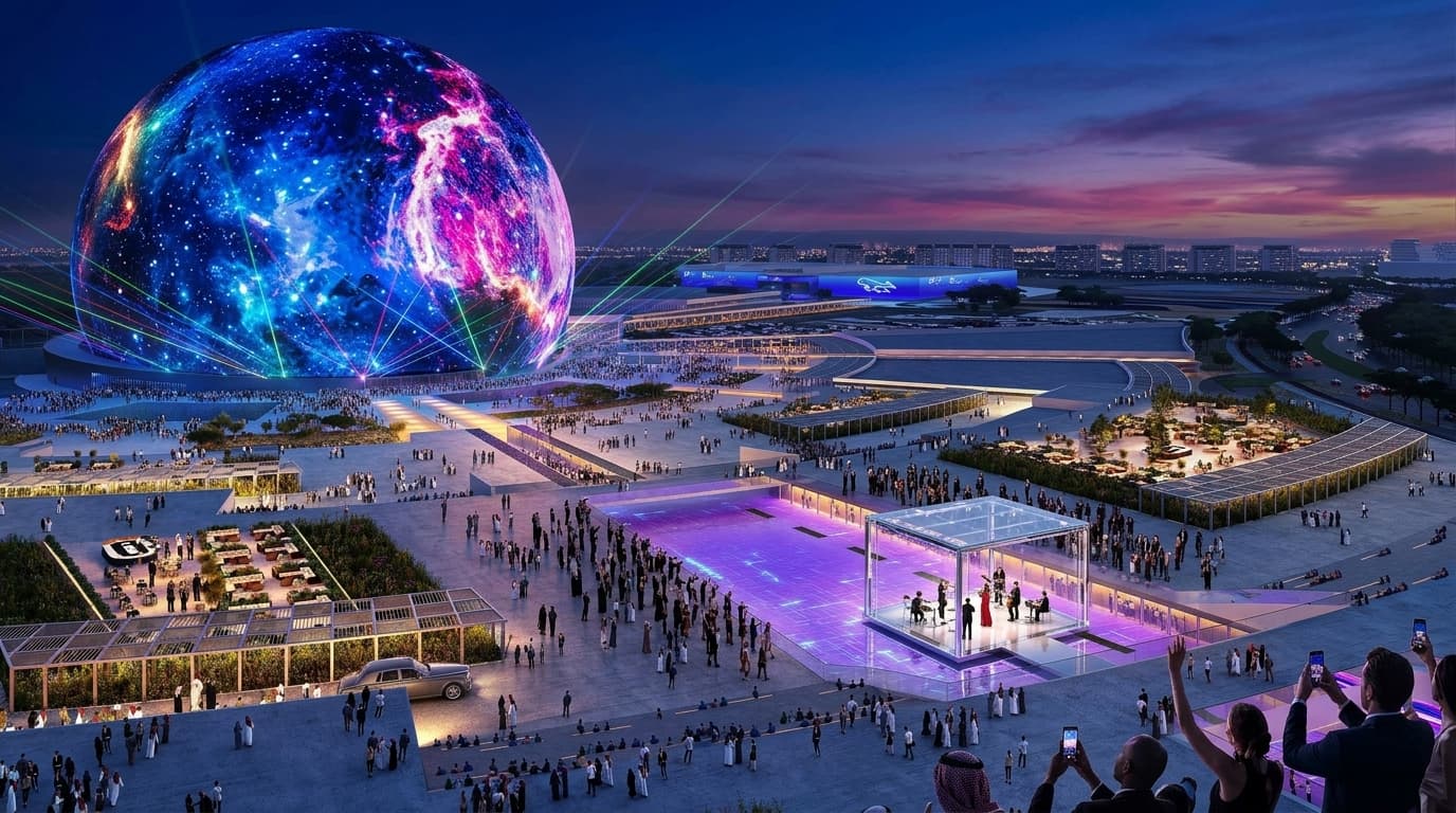 What events will take place at Sphere Abu Dhabi?